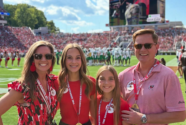Dr. Howell and family